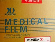 Low Fog 10in * 14in Konida Medical Dry Film For Thermal Printer, Fuji 3000, 2000, 1000