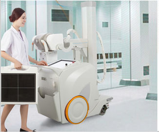 Mobile DR Digital Radiography Machine , 500ma Medical X Ray Equipment