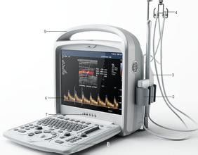 High-Tech Portable Color Doppler Ultrasound System Digital With 3D / 4D Software